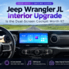 Jeep Wrangler JL Interieur Upgrade: Is de Dual-Screen Cockpit het Waard?