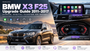 BMW X3 F25 Upgrade-gids 2011–2017: Scherm