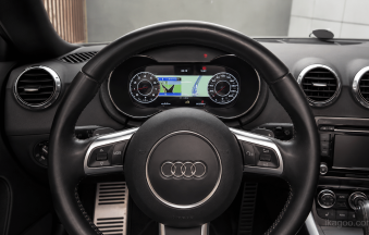 Audi TT 8J digitale instrumentencluster-installatie eindresultaat