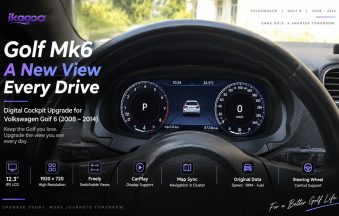 Golf Mk6 Digitale Cockpit-upgrade: CarPlay, kaartsynchronisatie en meer
